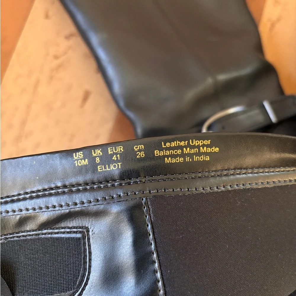 Tall Boot, Black size 10, leather - Picture 2 of 4